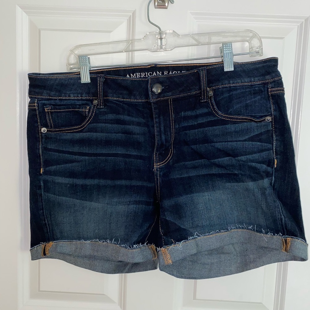 American Eagle MIDI Denim Shorts